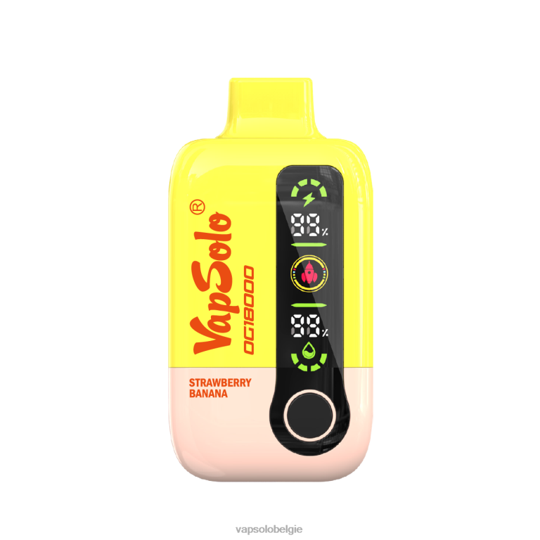 VapSolo DG18000 wegwerp damp | Vapsolo Brussel 0B20N56 aardbei banaan