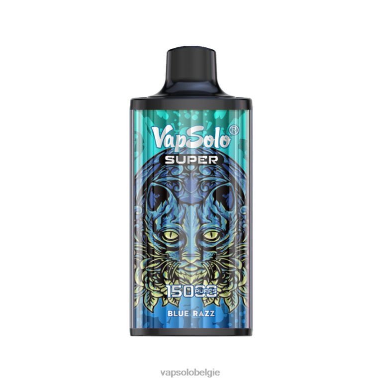 VapSolo SUPER wegwerp damp | Vapsolo Brussel 0B20N14 blauwe razernij